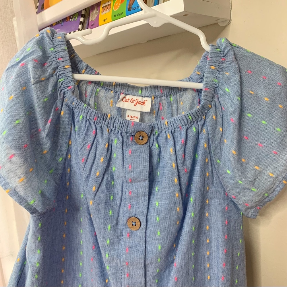 Cat & Jack  | Striped Summer Top (Girls) - 6
